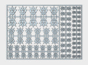 Gundam - Flat Vehicle Insignia pack 3d printed