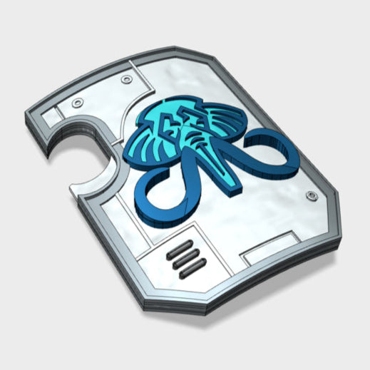 Mastodons - Terminator Wall Shields 3d printed