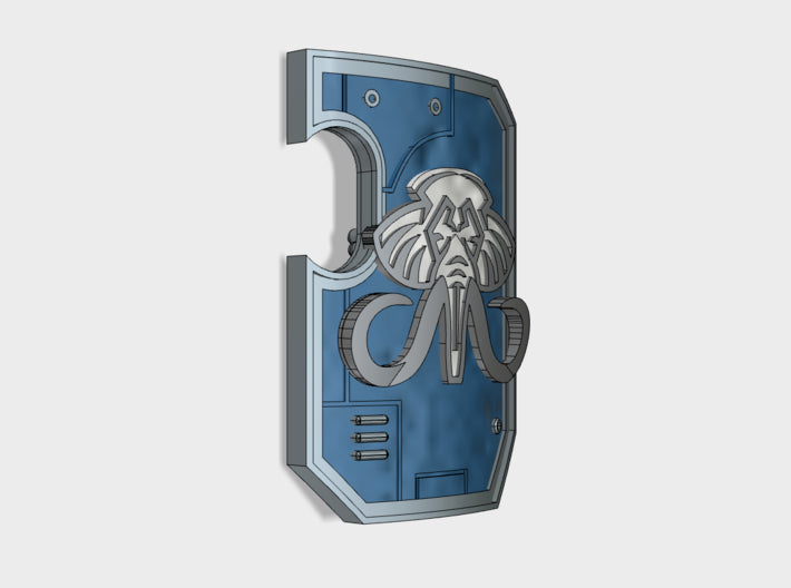 Mastodons - Marine Boarding Shields 3d printed