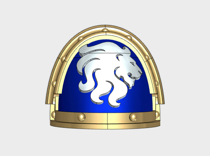 10x Celestial Lions - G:3a Right Shoulders 3d printed