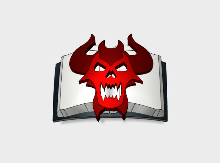 60x Word of Devils - Shoulder Insignia pack 3d printed