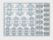 Excoriators - Flat Vehicle Insignia pack 3d printed