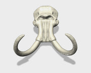 30 x 40mm Mammoth Skull (Lrg) 3d printed Front