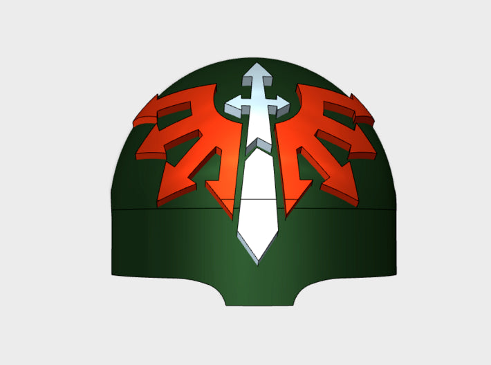 10x The Fallen - T:1a Terminator Shoulders 3d printed