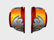 5x Void Drakes - T:2a Cataphractii Shoulder Sets 3d printed