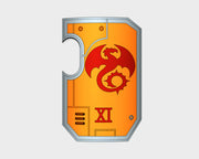 11th Void Drakes (FR) - Marine Boarding Shields 3d printed