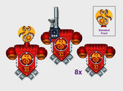 11th Void Drakes - Prime:1 PACs [Squad 2] 3d printed