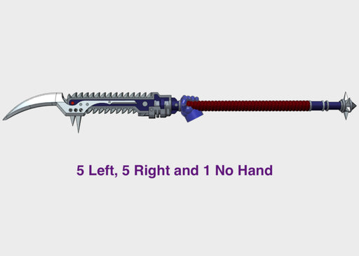 11x Roto Glaive: Nightmare 3d printed