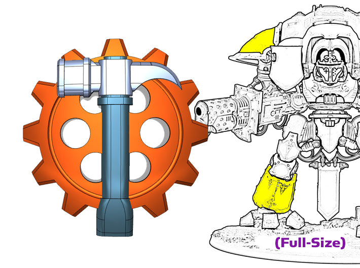 Legio Betorum : Full-Sized Knight Insignias Set	 3d printed