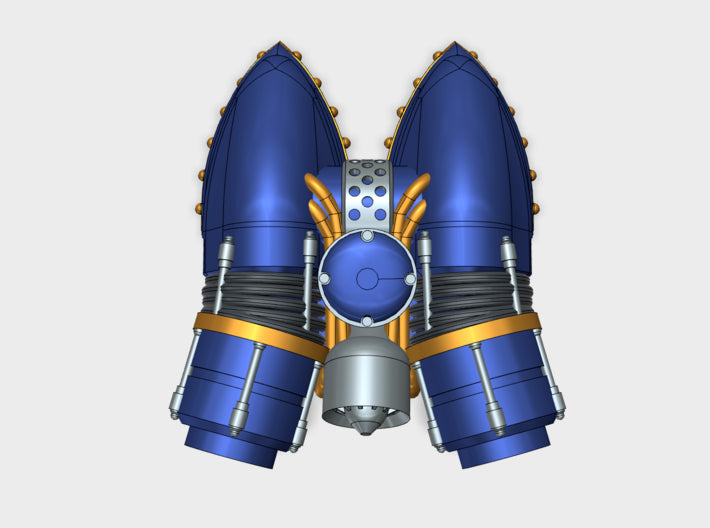 Base - Vulture Jetpacks (SM) 3d printed For Older Standard-Sized Marines