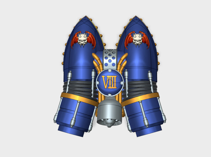 Night Tyrants - Vulture Jetpacks (SM) 3d printed Get 1 Standard-Sized Pack