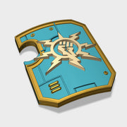 Storm Fist - Terminator Wall Shields 3d printed Small = 1 Shield (L)