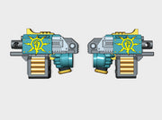 10x Storm Fist: Blitz Pistol (5 L&amp;R) 3d printed