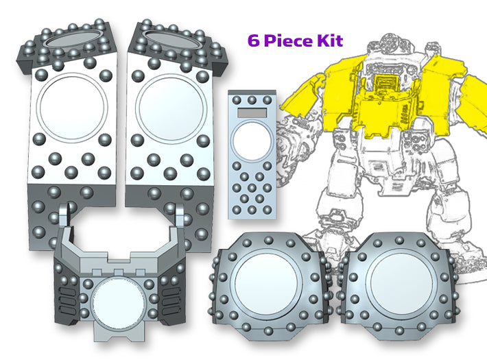 Stud Circle: Redem Full Kit (VIS-Ready) 3d printed