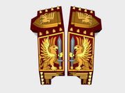 Griffon Corp: Redem Spiked Carapace 3d printed Will fit the Primaris Redemptor model