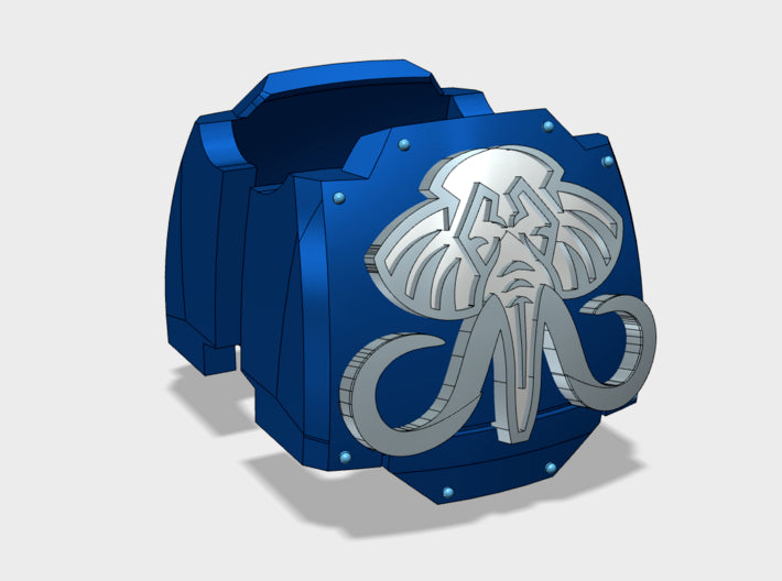 Mastodon: Full Redem Kit 3d printed Will fit the Primaris Redemptor model