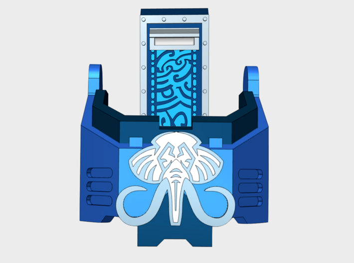 Mastodon: Redem Sarcophagus Set 3d printed Will fit the Primaris Redemptor model