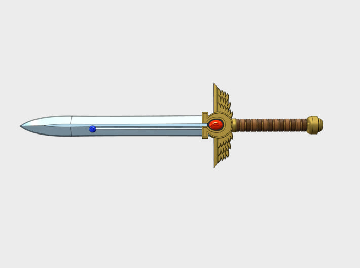 10x Energy Sword: McKrag (No Hands) 3d printed