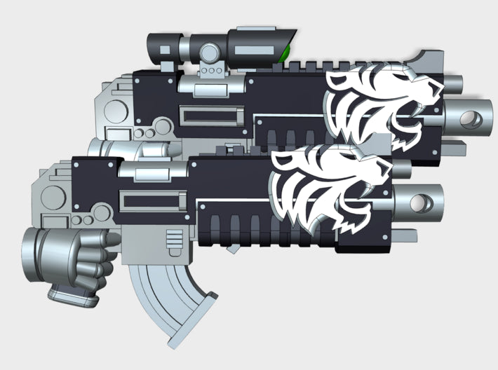 10x SilverTigers: Primefire BC1 Set 3d printed