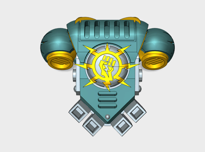 10x Storm Fists - Prime:1 PACs	 3d printed