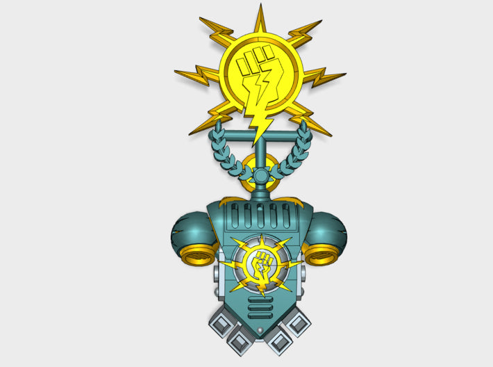 Storm Fists - Prime:1 PACs [Squad 1] 3d printed