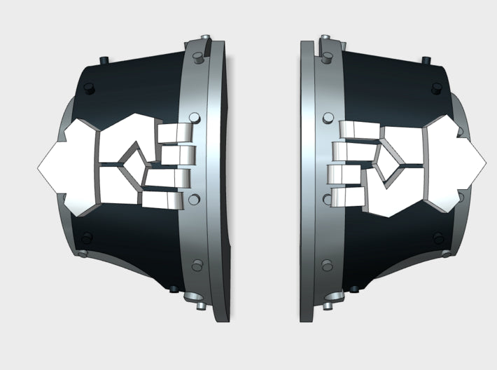 5x Kings Fist 2 - T:2a Cataphractii Shoulder Sets 3d printed