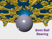 44mm Sorcerer's Disc - Scarab 3d printed