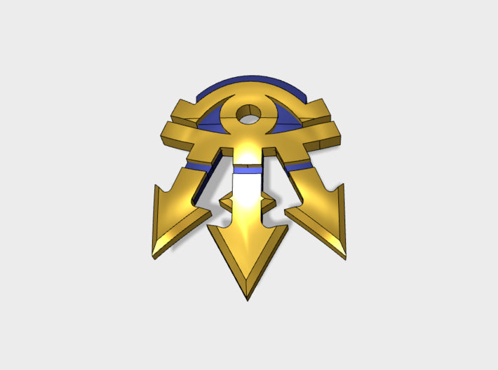 60x Sons of the Cyclops - Shoulder Insignia pack 3d printed