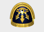 10x Sons of the Cyclops - G:3a Shoulder Pads 3d printed