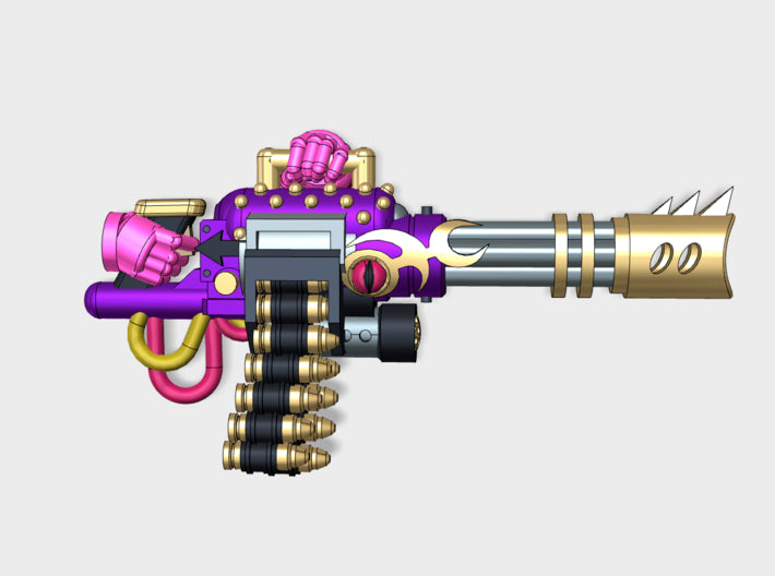 Chaos Rip Cannon: Excessor 3d printed