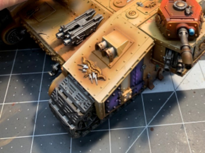 Vegaram Reclamation Corps- Flat Vehicle Insignias 3d printed