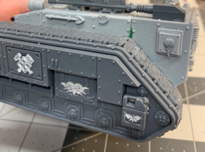 Vegaram Reclamation Corps- Flat Vehicle Insignias 3d printed