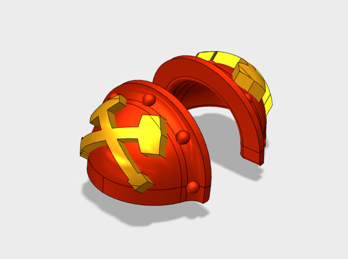 30x Clan Earthbreaker - Argonaut Shoulder Pads 3d printed