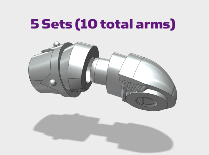 Chaos Marine - Adjustable Arms 3d printed