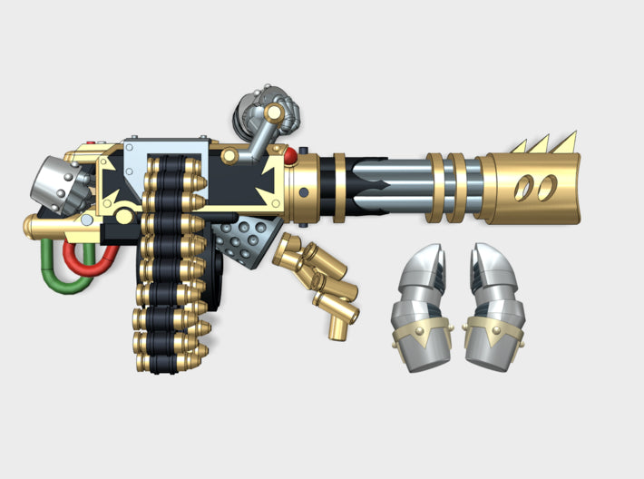 Base - Mega Chaos Ripcannon w/Arms 3d printed