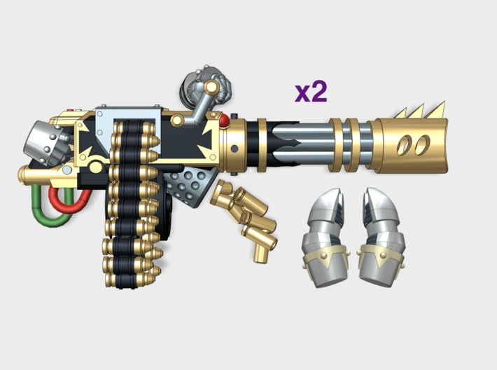 Base - Mega Chaos Ripcannon w/Arms 3d printed