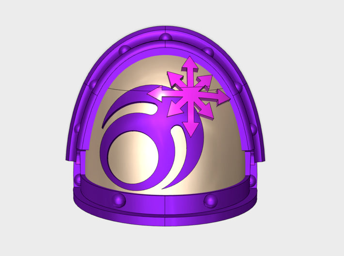 10x Flawless Cohort - G:3a Shoulder Pads 3d printed