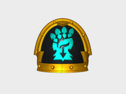 10x Demon Claw - Abhorrent Shoulder Pads 3d printed