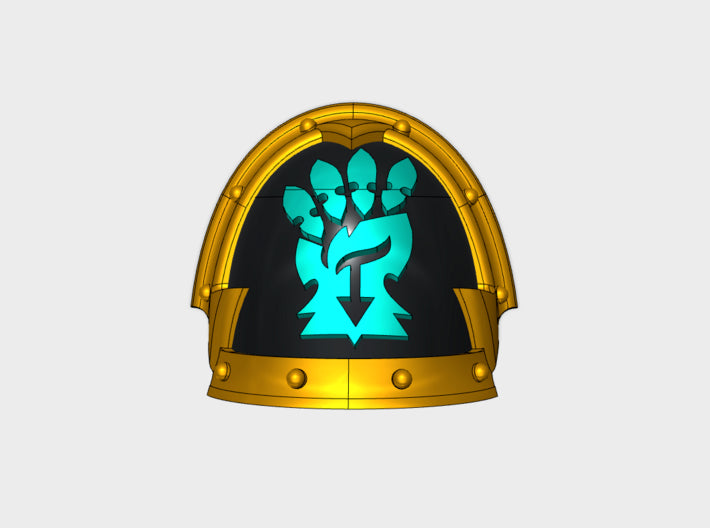 10x Demon Claw - Abhorrent Shoulder Pads 3d printed