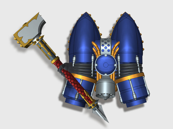 Thunder Lord Kit: Base (PM) 3d printed