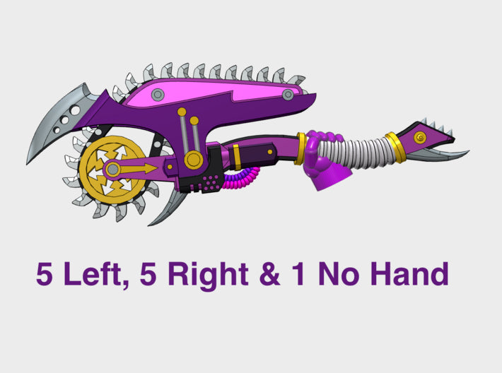 11x Roto Axe: Invadia 3d printed