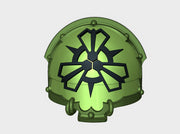 10x The Purge - T:4a Chaos Terminator Shoulders 3d printed