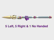 11x Energy Spear: Phonecian 3d printed