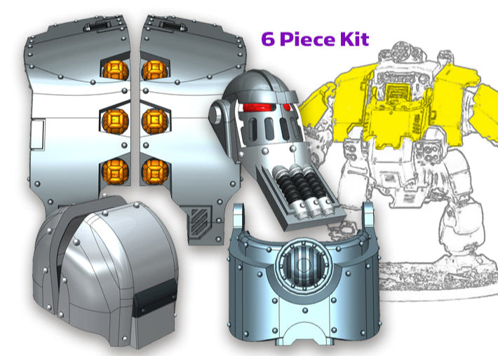 Atlas Pattern Redemptor Kit 1 3d printed