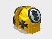 Kings Fist: Atlas Pat. Shoulders 3d printed