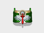 Winged Swords: Atlas Pattern Harness 3d printed