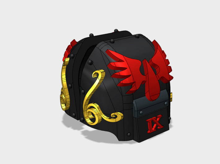 Sanguine Legion: Atlas Pat. Shoulders 3d printed