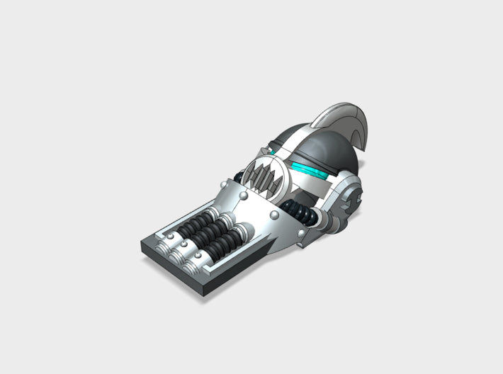 Makodon: Atlas Pattern Headplate 3d printed