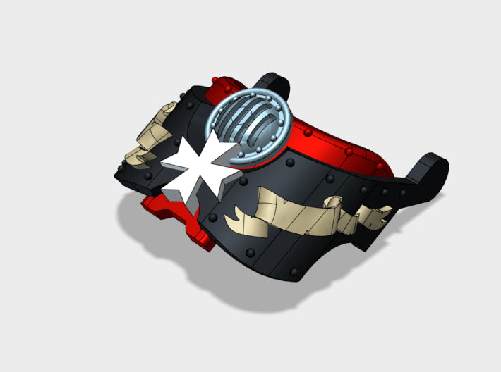 Maltese Cross: Atlas Pattern Harness 3d printed