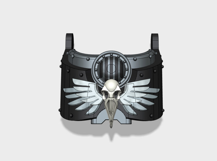 Black Birds: Atlas Pattern Harness 3d printed